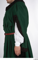  Photos Medieval Aristocrat in green dress 1 Aristocrat Medieval clothing green dress upper body 0002.jpg